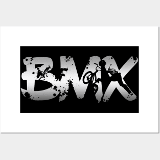 Distressed BMX for Men Women Kids & Bike Riders Posters and Art